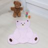 Tapete Premium Baby Urso Rosa Guga Tapetes - 1