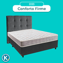Ver imagem 4 de Kit Cama Box + Cabeceira + Colchão Casal D33 - D33 - Inducol