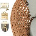 Ver imagem 4 de Chaise Hungria Pintura Marrom Corda Náutica E3 Trama Terra Cota