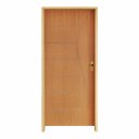 Ver imagem 1 de Kit Porta De Madeira 62 x 2.10 Friso Belissima 12 Bat. Misto 14cm Fech. Externa Lado Direito - Hale