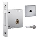 Ver imagem 1 de Fechadura Trava Segurança Stam 1004 Tetra Chave Escovada 40m