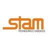 Fechadura Trava Segurança Stam 1004 Tetra Chave Escovada 40m - 4