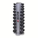 Ver imagem 1 de Torre De Halter Kikos Sextavado Emborrachado De 1 A 10kg