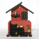Ver imagem 1 de Porta Chaves de Madeira Casinha Mineira Decoração P Telha