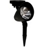 Kit 4 Luminária Solar Refletor Spot LED Verde Espeto Jardim - 2
