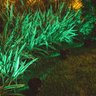 Kit 4 Luminária Solar Refletor Spot LED Verde Espeto Jardim - 4