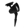 Kit 4 Luminária Solar Refletor Spot LED Verde Espeto Jardim - 3