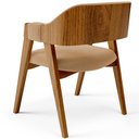 Ver imagem 7 de Kit 02 Cadeiras para Sala de Jantar e Estar Living Estofada Suran L02 Bouclê Mostarda - Lyam Lyam de