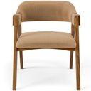 Ver imagem 3 de Kit 02 Cadeiras para Sala de Jantar e Estar Living Estofada Suran L02 Bouclê Mostarda - Lyam Lyam de