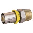 Ver imagem 1 de Conector Macho para Gás 20mm X 3/4 Prensar Emmeti