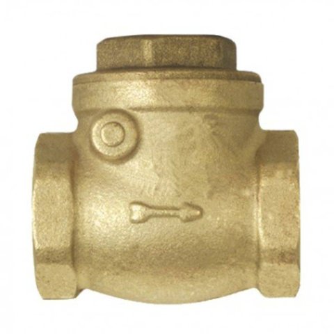 Válvula Retenção Horizontal com vedação em borracha - 3/4 polegada