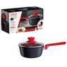 Panela Antiaderente Indução Titânio 18 Cm Color Stone - Unica | U - 3