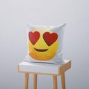 Ver imagem 5 de Kit 4 Capas De Almofadas Decorativas Own Emoji 45x45cm