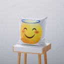 Ver imagem 4 de Kit 4 Capas De Almofadas Decorativas Own Emoji 45x45cm
