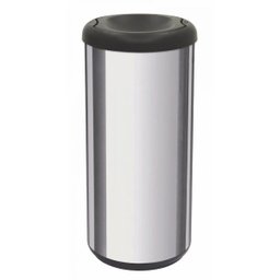 Lixeira Inox com Tampa Basculante 40L Tramontina - 1