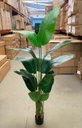 Ver imagem 2 de Bananeira Planta Artificial Permanente Real Toque 1.60m, Planta Decorativa para Casa e Eventos.