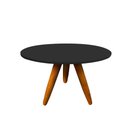Ver imagem 2 de Conjunto Mesa Lateral e Mesa de Centro Preto D´rossi