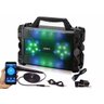 Caixa de Som Amplificada LED Bluetooth Mp3 SD USB Microfone - 1
