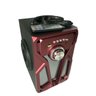 Caixa de Som Portátil Bluetooth LED Rad 384 Z Vermelho - 1