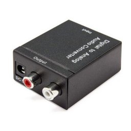 Adaptador Conversor de Áudio Digital (Óptico) para Analógico - 1