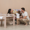 Ver imagem 4 de Revisteiro Estante Infantil de Mdf com Prateleira para Livros e Brinquedos – Sal Rosa