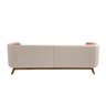 Sofá Dekorien Luminne 230cm Compose Boucle Terracota/bege - 4