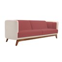 Ver imagem 3 de Sofá Dekorien Luminne 230cm Compose Boucle Terracota/bege