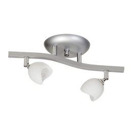 Spot Sobrepor 3962 em Alumínio Prata-33x12cm - 1