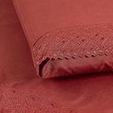 Ver imagem 2 de Jogo Cama Queen Cherry Bordado Inglês 4pç 100% Poliéster - Canel