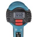 Ver imagem 4 de Soprador Térmico Quente 2000w 50 À 650 Graus Visor Lcd com Maleta Hg6530vk 220 Makita