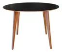 Ver imagem 2 de Mesa de Madeira Redonda 110cm Preto - Dina