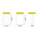 Ver imagem 4 de Quadro de Distribuição Andaluz 24 Din Sobrepor Barramento Trifásico 100a