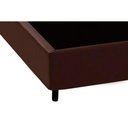 Ver imagem 3 de Cama Box Base Solteiro Universal Courano Brown (96x203x20) - Costa Rica