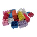 Ver imagem 4 de Blocos Grandes De Montar Infantil Brinquedo Educativo Big Block Mania 24 peças Alfem Plastic 12.000