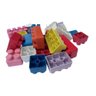 Blocos Grandes De Montar Infantil Brinquedo Educativo Big Block Mania 24 peças Alfem Plastic 12.000 - 4