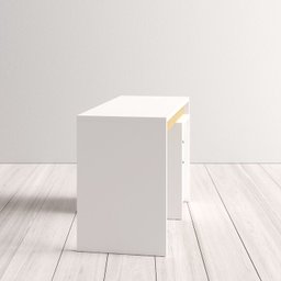 Escrivaninha Reta com 3  Gavetas em MDF 30 mm. - 2