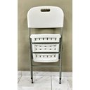 Ver imagem 3 de Cadeira Dobrável para Mesa Maleta  VGHome Cor Branca