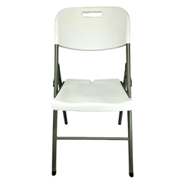 Cadeira Dobrável para Mesa Maleta  VGHome Cor Branca - 1