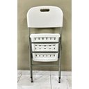 Ver imagem 3 de Cadeira Dobrável para Mesa Maleta VGHome Cor Branca