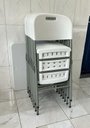 Ver imagem 4 de Cadeira Dobrável para Mesa Maleta VGHome Cor Branca