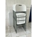 Ver imagem 4 de Cadeira Dobrável para Mesa Maleta VGHome Cor Branca