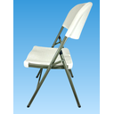 Ver imagem 2 de Cadeira Dobrável para Mesa Maleta  VGHome Cor Branca