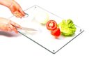 Ver imagem 3 de Tábua de carne e legumes grande incolor 8mm temperado 40cmx30cm Aquabox