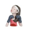 Escultura Decor Poliresina Mulher Boxeadora - 1