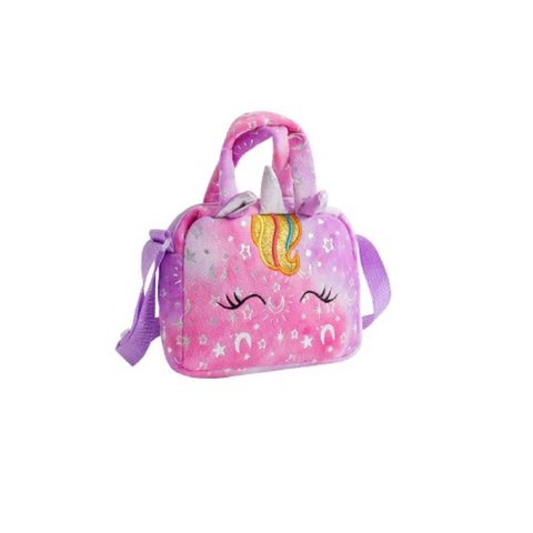 Bolsa de Unicórnio - Encantadora e Estilosa: Alça Roxa