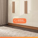 Ver imagem 3 de Guarda Roupas Casal Madrid 6 Portas de Bater 2 Gavetas MDP Madeirado-Off White Maxel Móveis
