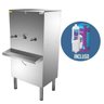 Bebedouro industrial 100l aço inox Belfrio 2T 1J 127V - 1