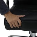 Ver mais imagens de Cadeira Escritório Home Office Presidente Mini Big Preta Ergonômica com Molas Ensacadas e Sistema