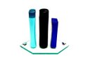 Ver imagem 2 de Porta Shampoo Canto Reto em Vidro Incolor Lapidado - Aquabox - 20cmx20cmx10mm