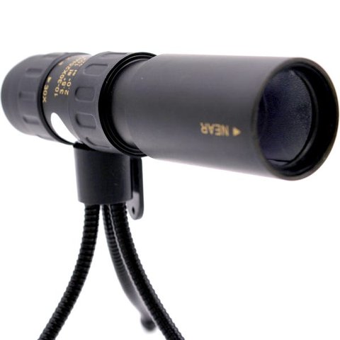 Luneta Monoculo Aumento Ate 30x Zoom Regulavel + Tripé - GT423 Lorben